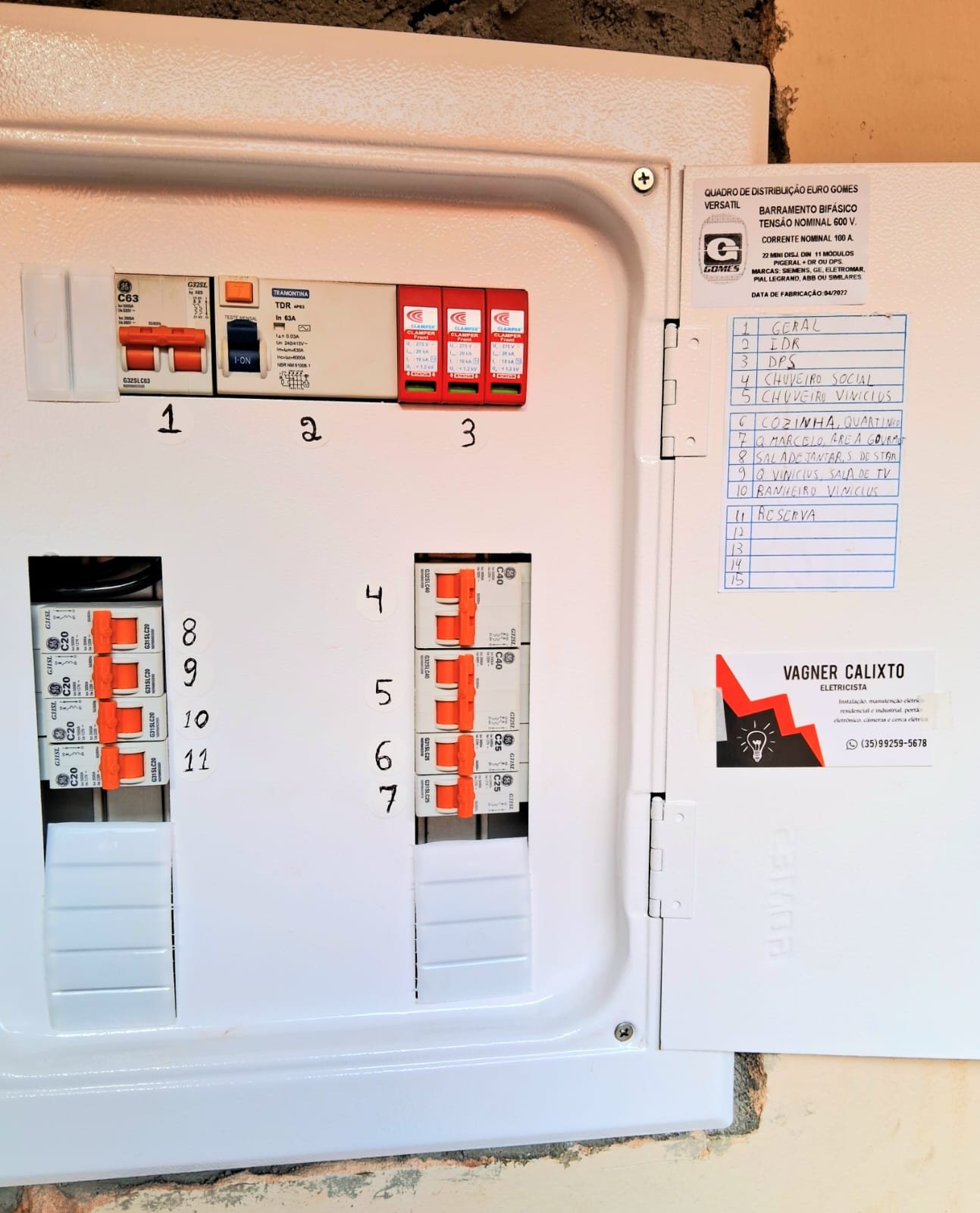 Atualização de Painéis Elétricos